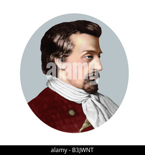 Heinrich Heine 1797 1856 poeta tedesco Essaysist Foto Stock