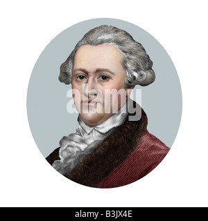 William Herschel 1738 1822 tedesco nato astronomo Foto Stock