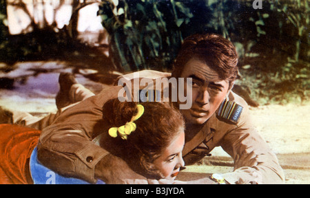 Il Purple PLAIN 1954 GFD film con Gregory Peck Foto Stock