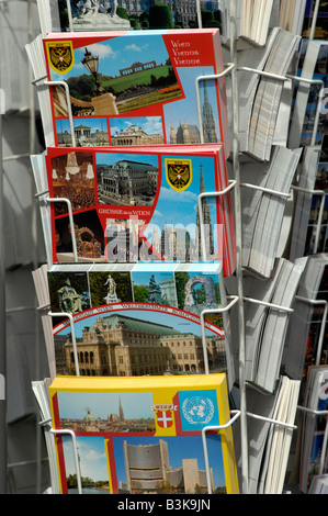 Cartoline turistiche, Vienna, Austria Foto Stock