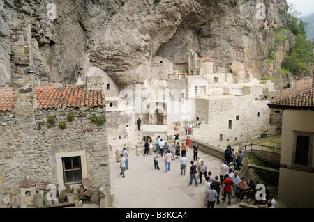 Sumela monastero vicino a Trabzon, Turchia Foto Stock