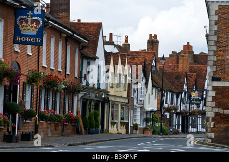 Amersham Old Town High Street Foto Stock