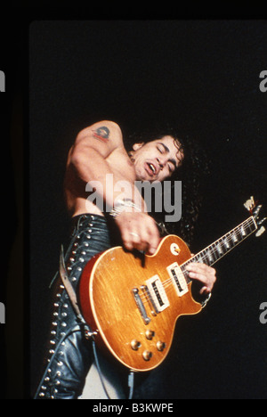 GUNS N ROSES noi del gruppo rock con Slash circa 1988 Foto Stock