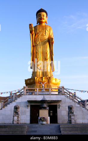 Statua del Buddha Ulan Bator Mongolia Foto Stock