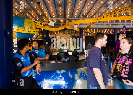 Hollywood Guinness World Record di Hollywood Boulevard Hollywood Los Angeles California Stati Uniti d'America Foto Stock