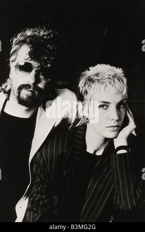 Degli EURYTHMICS foto promozionale di UK duo con Annie Lennox e Dave Stewart circa 1987 Foto Stock