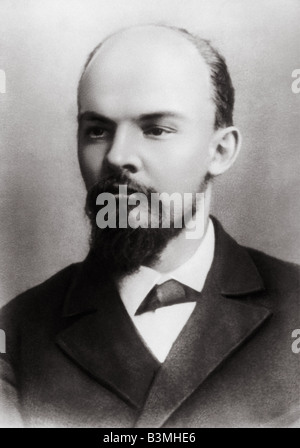 VLADIMIR LENIN IILICH rivoluzionario russo 1870 a 1924 Foto Stock