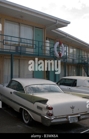 L'ex-Lorraine Motel, Memphis, dove Martin Luther King Jr è stato assassinato. Foto Stock