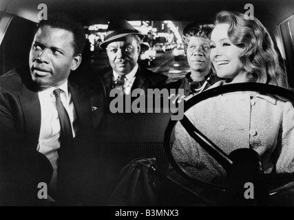 Indovina chi viene a cena 1967 Columbia film con Sidney Poitier a sinistra Foto Stock