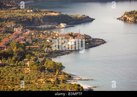 Kardamili Città del Mani Messinias Peloponneso Grecia Foto Stock