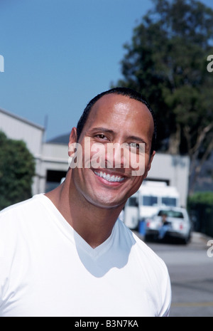 DWAYNE Johnson alias The Rock - noi attore di cinema Foto Stock