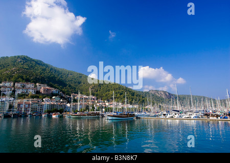 Porto di Fethiye Foto Stock