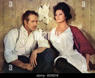 LADY L 1965 Concordia/MGM film con Paul Newman e Sophia Loren Foto Stock