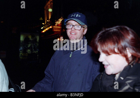 Chris Evans Radio TV presentatore Ottobre 1998 Virgin Radio boss mirrorpix Foto Stock