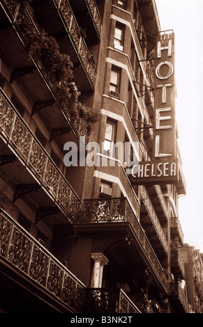 CHELSEA HOTEL New York dove Sid Vicious è rinomato per avere ucciso Nancy Spungen Foto Stock