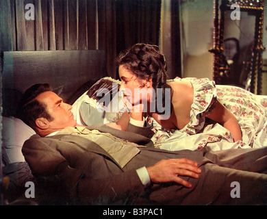RAINTREE COUNTY 1957 MGM film con Elizabeth Taylor e Montgomery Clift Foto Stock