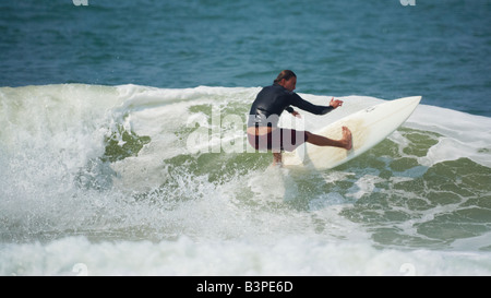 Navigazione a Praia Brava Itajai spiaggia Santa Catarina Brasile Foto Stock