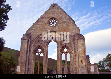 Valle Crucis un tredicesimo secolo abbazia vicino a Llangollen, Denbighshire Wales UK 2008 Foto Stock