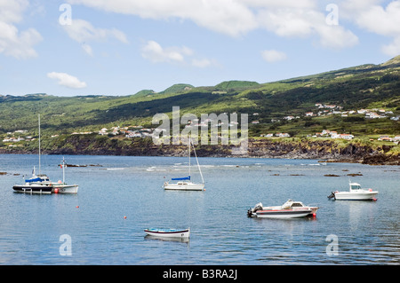 Villaggio di Lages do Pico nell isola Pico Azzorre Portogallo Foto Stock