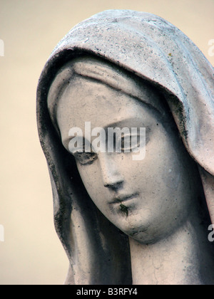 Vergine Maria statua Foto Stock