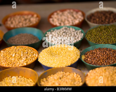 Fagioli secchi, piselli e lenticchie Foto Stock