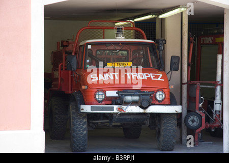 Motore fire a Saint Tropez, costa azzurra Foto Stock