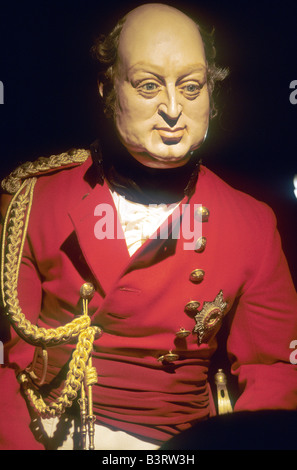 Grand Old Duke of York Friargate Wax Museum York waxwork figura Yorkshire England Regno Unito Foto Stock
