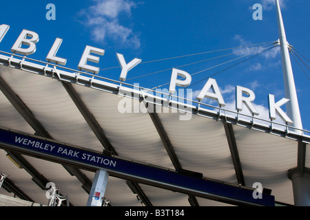 Wembley Park stazione della metropolitana di Londra London Borough of brent England Regno unito Gb Foto Stock