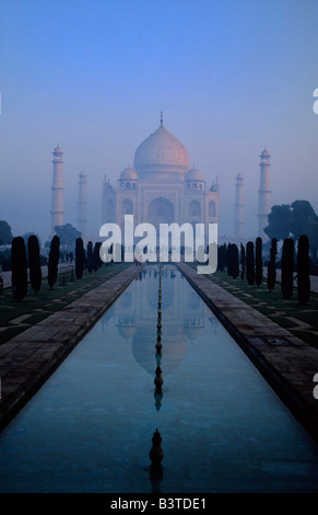 Asia; India; Agra. Taj Mahal. Foto Stock