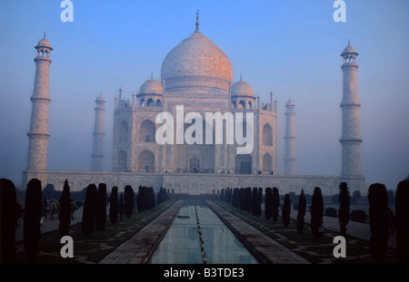 Asia; India; Agra. Taj Mahal. Foto Stock