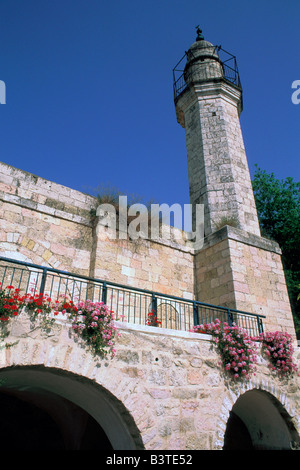 Asia, Israele, Gerusalemme. Ein Kerem, moschea. Foto Stock