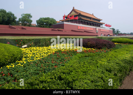 Pechino Città Proibita Tiannamen Square Foto Stock