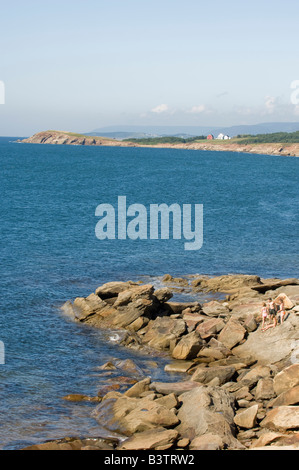 Whale Cove, Cape Breton, Nova Scotia, Canada Foto Stock