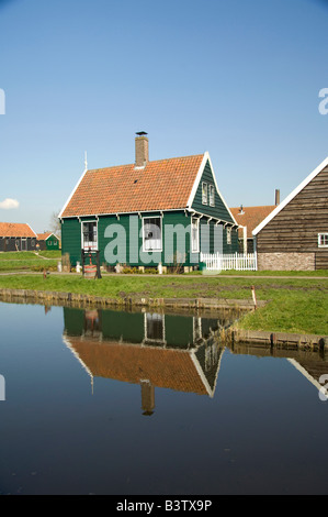 L'Europa, i Paesi Bassi, Zaandam. Zaanse Schans, storico open air museum di vita nel XVII secolo. Foto Stock