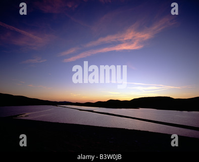 Tramonto riflesso IN FOSTER JOSEPH SAYERS LAGO, aquila calva parco statale (5900 acri), Pennsylvania, Stati Uniti d'America Foto Stock