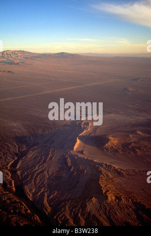 Vista aerea della Valle della Luna, il Deserto di Atacama, Cile Foto Stock