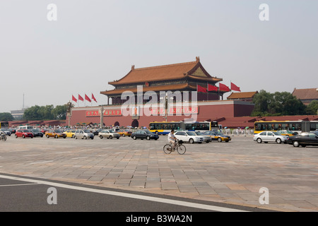 Pechino Città Proibita Tiannamen Square Foto Stock