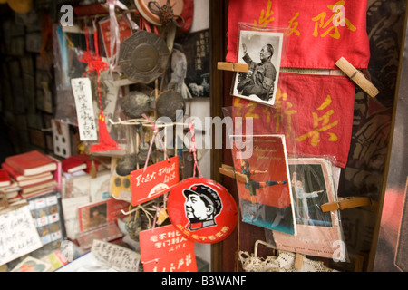 Mao Tse Tung Zedong Memorabilia Foto Stock
