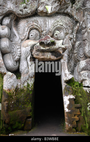 Grotta di elefante( Goa Gajah) tempio indù, Ubud ,Bali, Indonesia Foto Stock