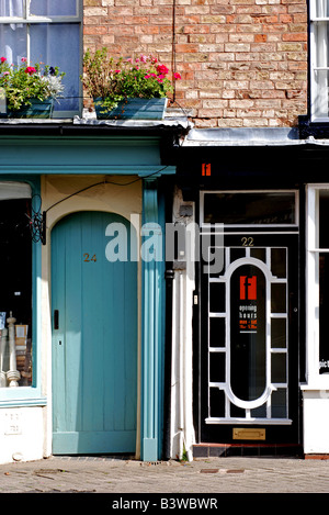 Portali in Church Street, Shipston on Stour, Warwickshire, Inghilterra, Regno Unito Foto Stock