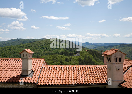 Stanjel regione carsica della Slovenia Foto Stock