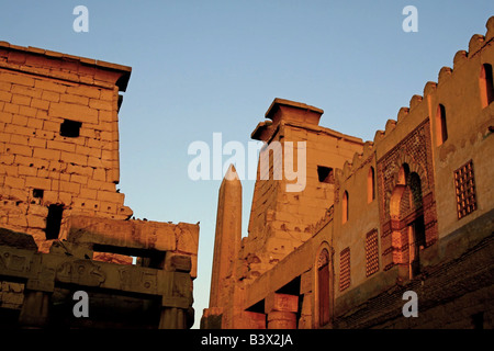 Egitto - Tempio di Luxor Foto Stock