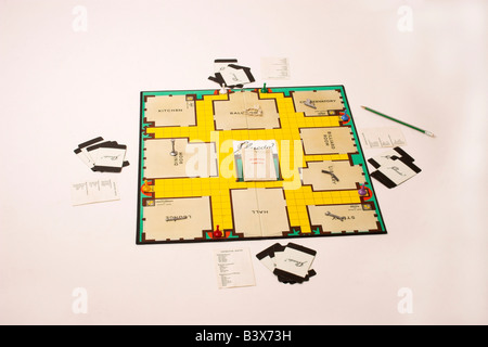 Waddington s Cluedo gioco di bordo Foto Stock