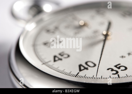 Close-Up del cronometro Foto Stock