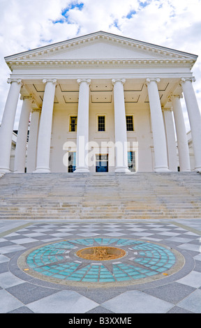 Virginia State Capitol in Richmond Virginia Foto Stock