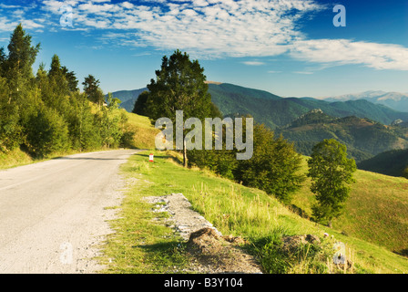 Cernei montagne, vicino a Baile Herculane, Romania Foto Stock