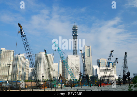 Chuo nuovo Distretto per lo sviluppo della zona di Yokohama JP Foto Stock