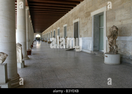 Stoà di Attalo Foto Stock