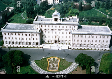 Geografia / viaggi, Italia, Roma, Vaticano, il palazzo del governatore, vista esterna, architettura, il papato, UNESCO World Heritage Site, Foto Stock