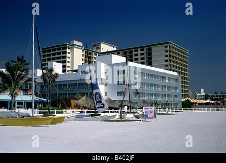 Geografia / viaggio, USA, Florida, Miami Beach, vacanze, vacanze, vacanza, Hotel 'Chaton by the Sea', spiaggia, Foto Stock